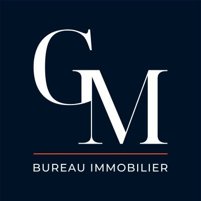 Logo GM Bureau Immobilier - Fond Fonceě