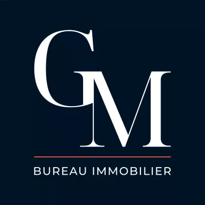 Logo GM Bureau Immobilier - Fond Fonceě