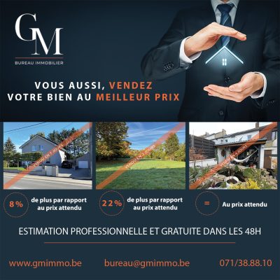 Villa à vendre à Lobbes - Nos biens en vente et en lcoation - GM Bureau immobilier à Gosselies, Agence immobilière à Gosselies- Charleroi
